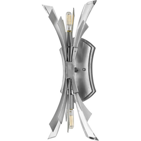 Vida LED 9 inch Glacial Sconce Wall Light