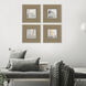 On the Road Gray and Black and Green and Neutral Framed Art