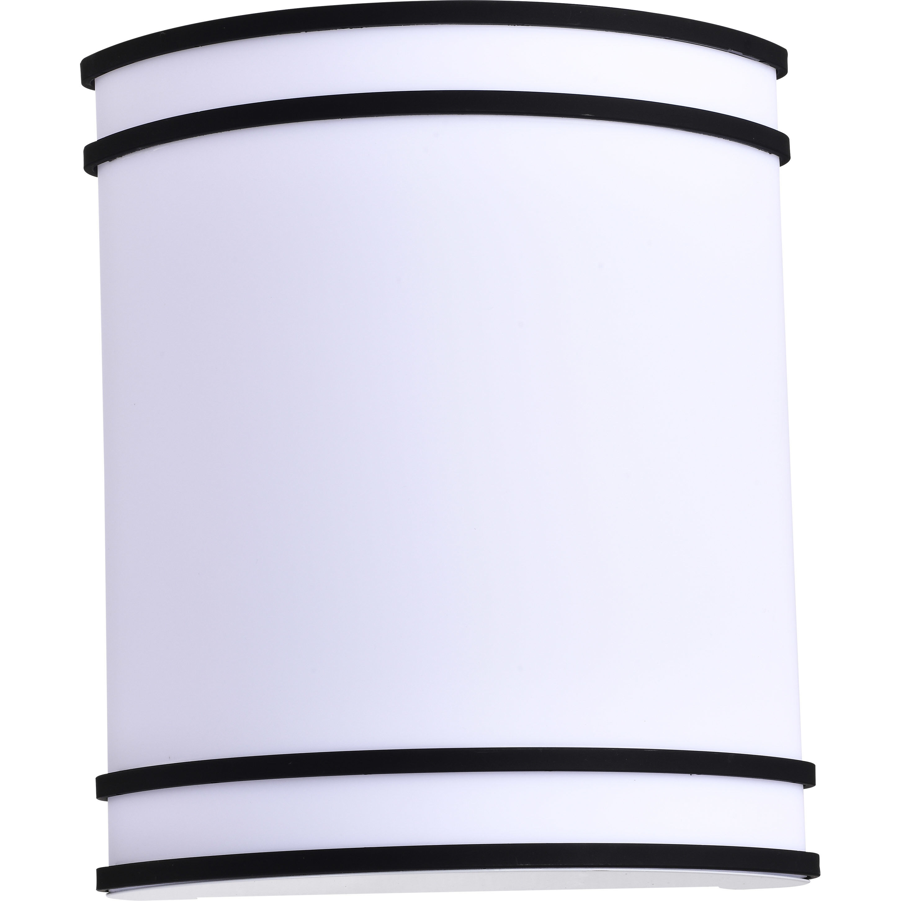 Glamour LED 9 inch Matte Black ADA Wall Sconce Wall Light