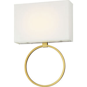 Chassell LED 13 inch Painted Honey Gold/Polish ADA Wall Sconce Wall Light