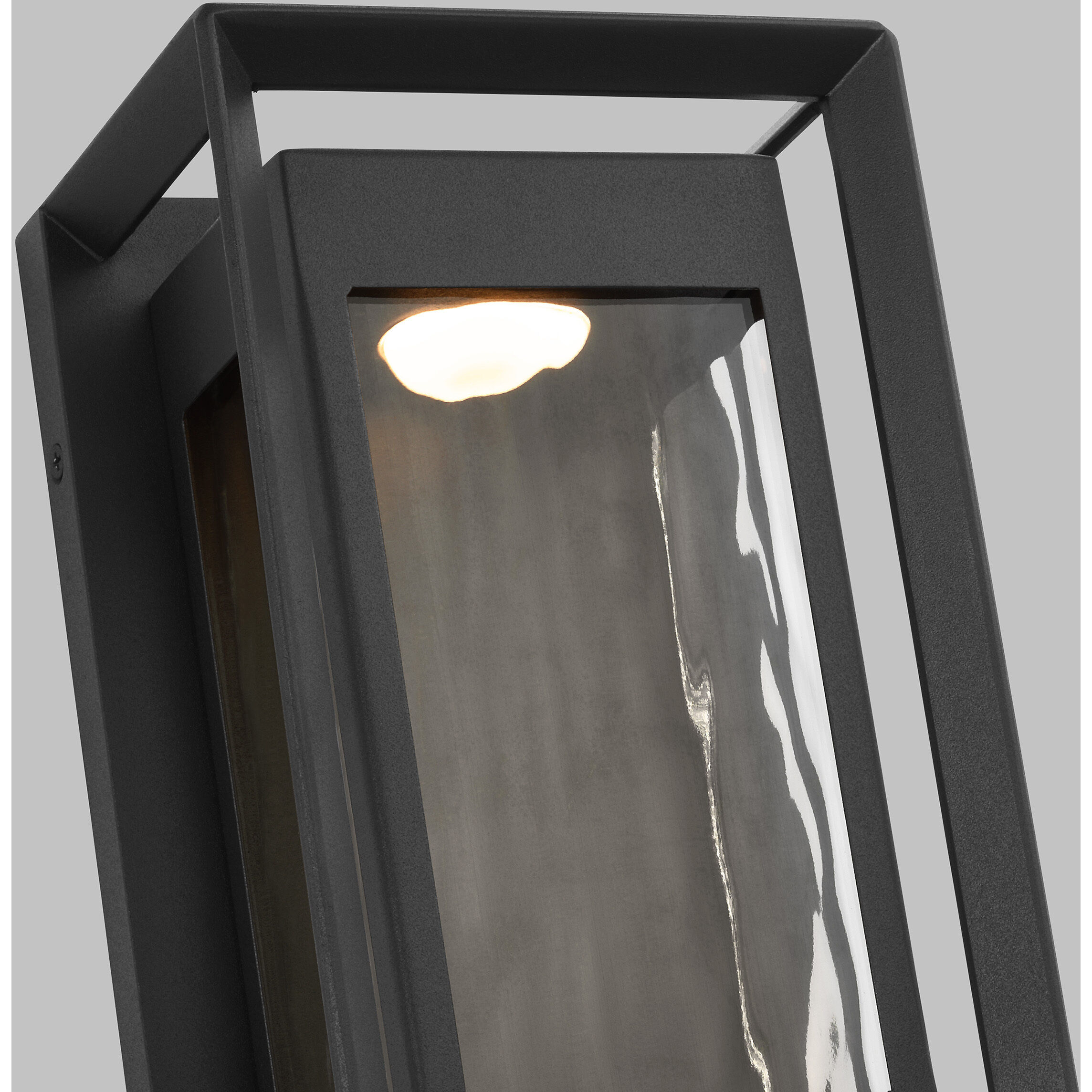 Sean Lavin Urbandale LED 10 inch Textured Black Outdoor Wall Lantern