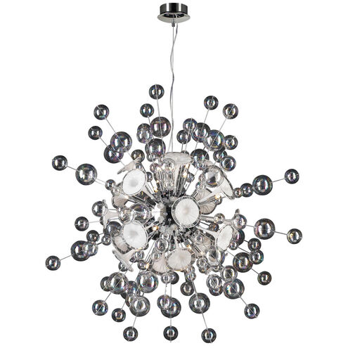 Circus 30 Light 57 inch Polished Chrome Chandelier Ceiling Light