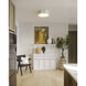 Alora Mood Blossom 3 Light 14.13 inch Antique White Flush Mount Ceiling Light