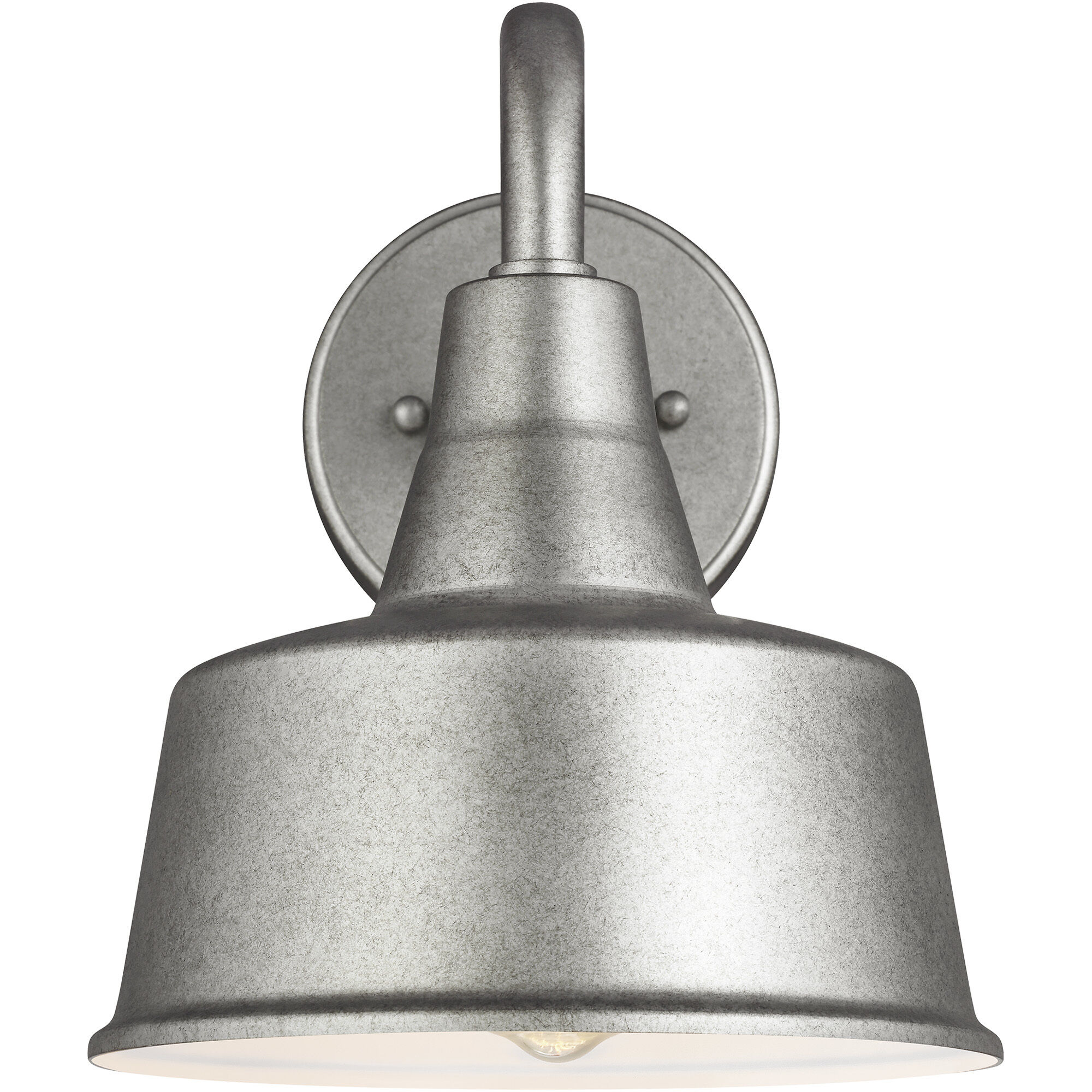 Sean Lavin Barn Light 1 Light 10 inch Weathered Pewter Outdoor Wall Lantern, Small