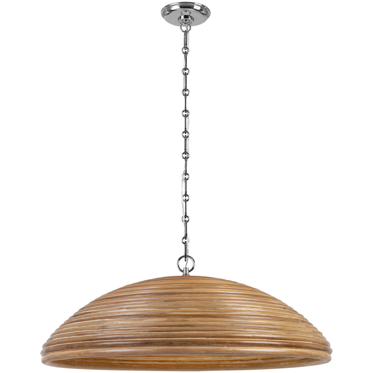 Suzanne Kasler Emerson LED 29.25 inch Polished Nickel Pendant Ceiling Light