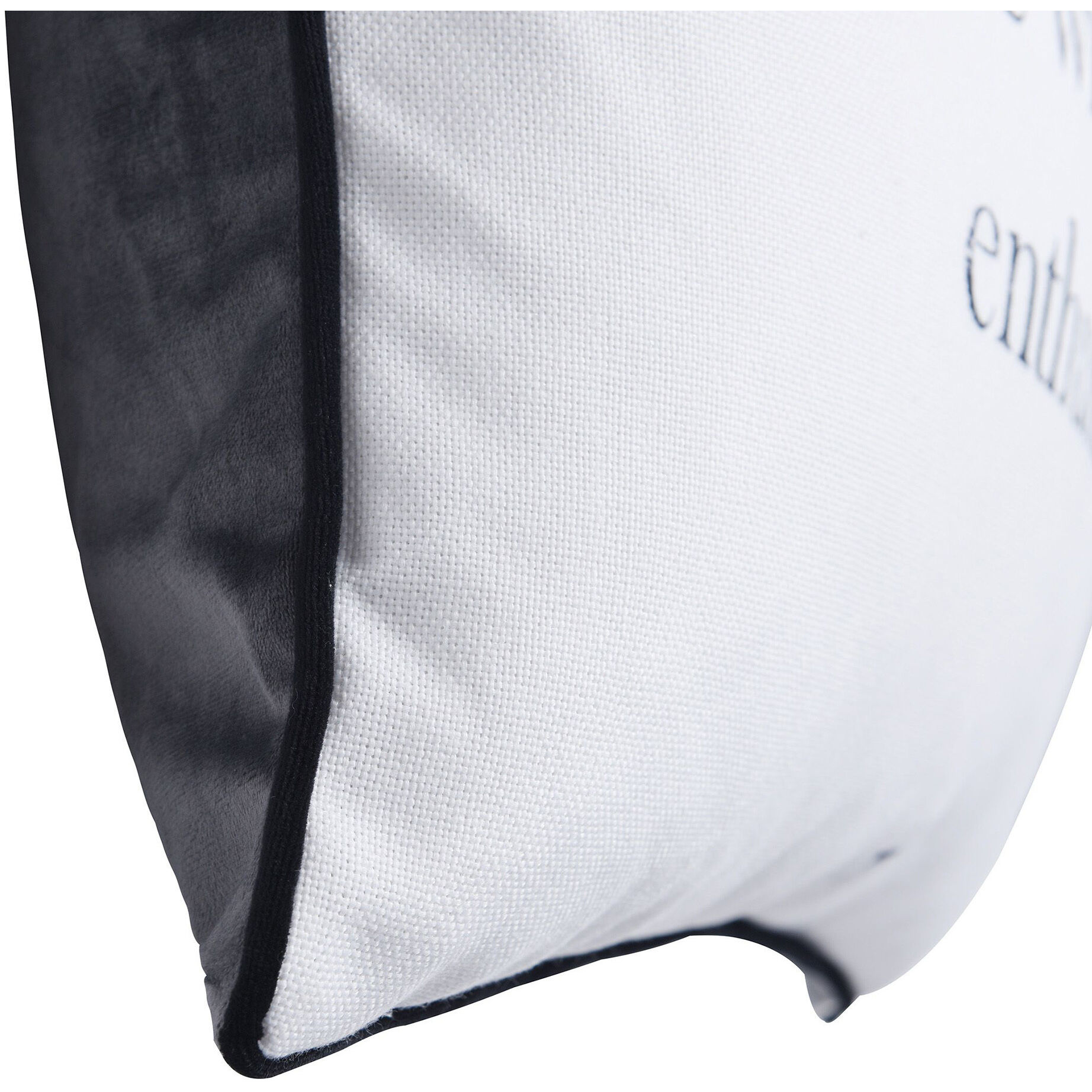 Dann Foley 24 inch White Throw Pillow