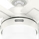 Anisten 52 inch Fresh White with Fresh White/Light Oak Blades Ceiling Fan