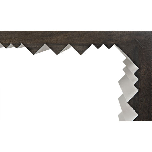 Nelson 60 X 14 inch Ebony Walnut and White Console in Ebony with White