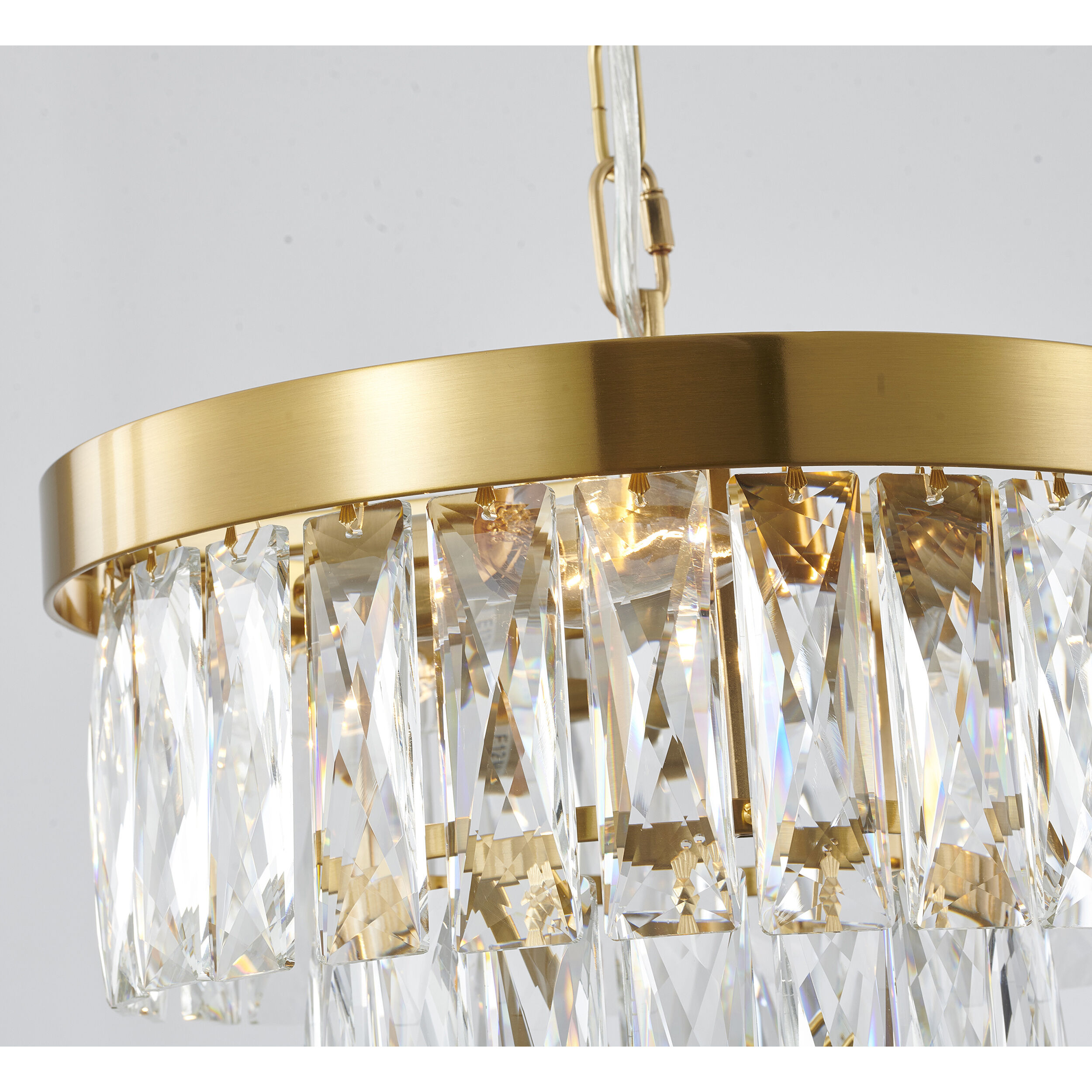 Canada 3 Light 11.8 inch Gold Chandelier Ceiling Light