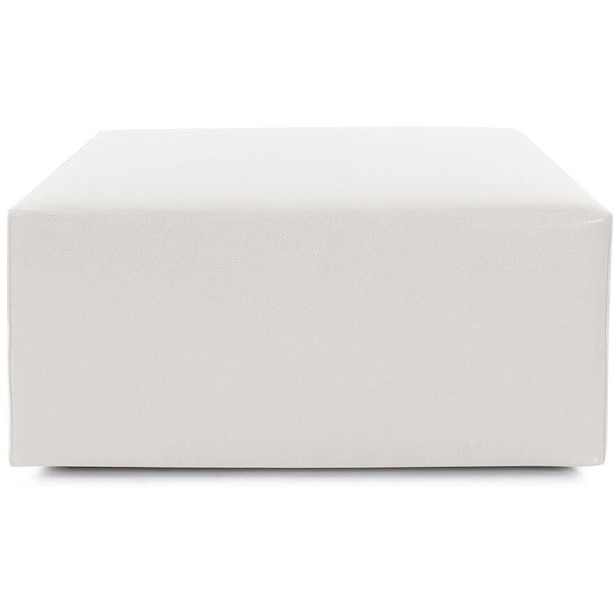 Universal 17 inch Natural Outdoor Ottoman Base, 36in Square, The Frame Collection