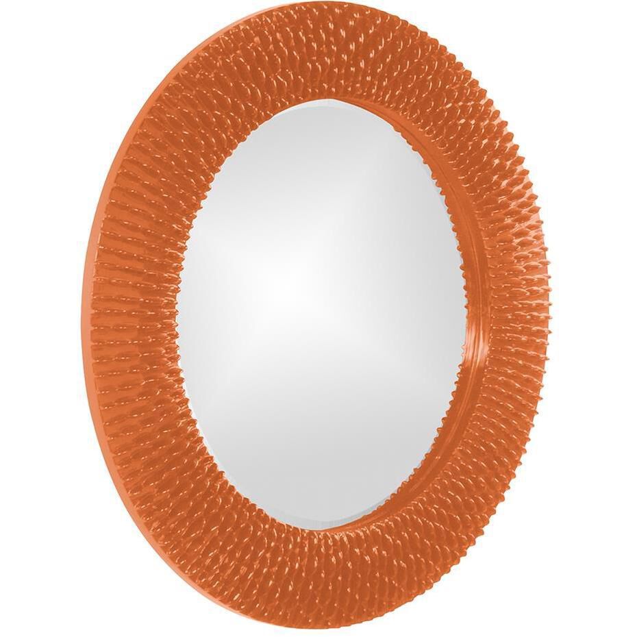 Bergman 32 X 32 inch Glossy Orange Wall Mirror