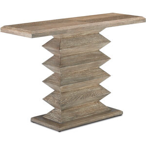 Sayan 48 inch Light Pepper Console Table