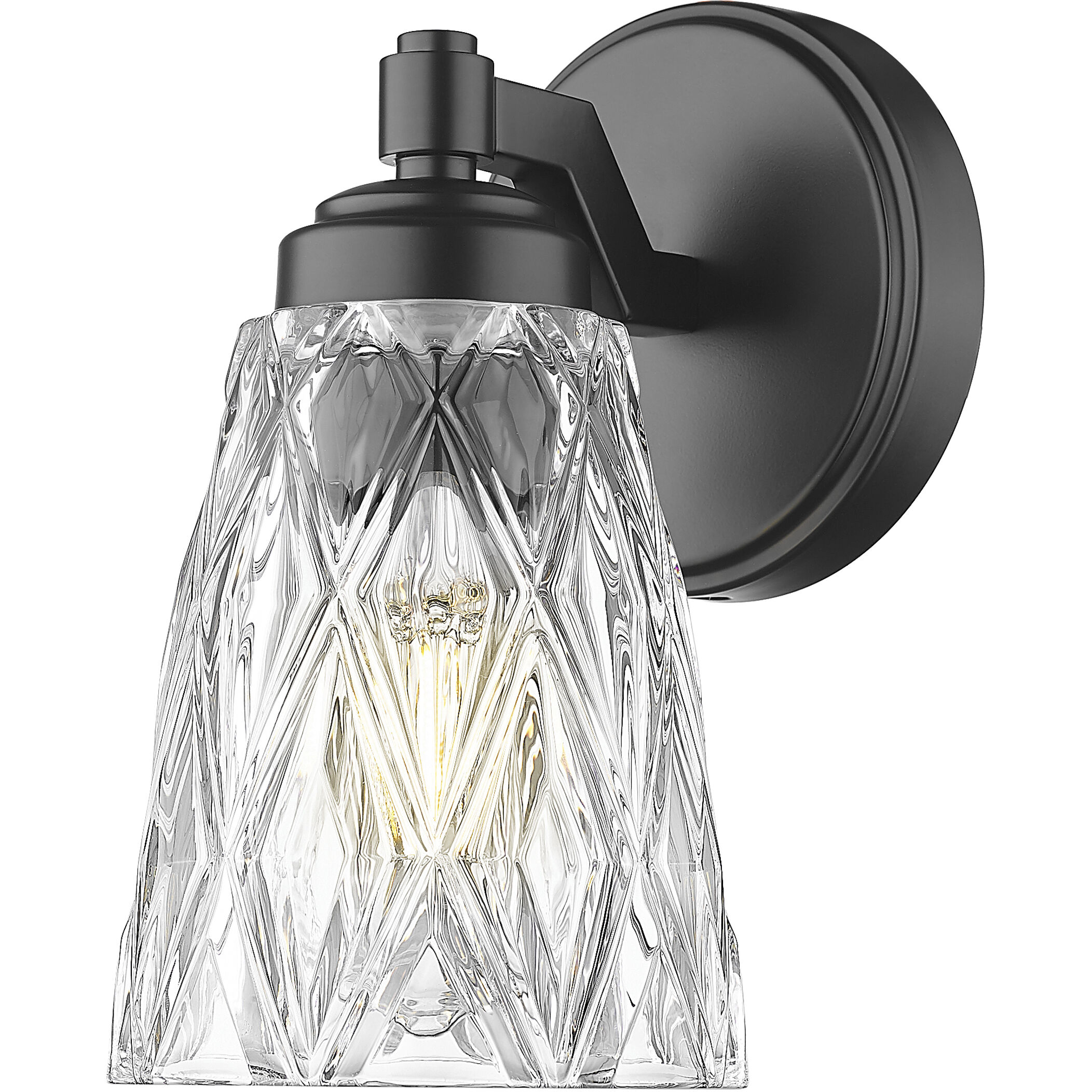 Andree Wall Sconce Wall Light in Matte Black