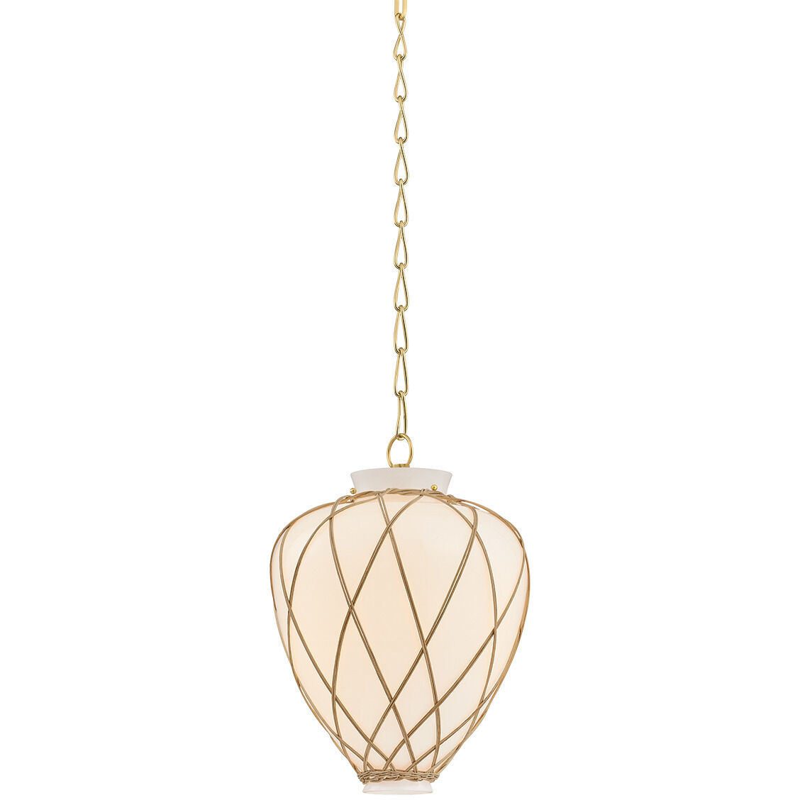 Apple Valley 1 Light 13.25 inch Aged Brass Pendant Ceiling Light