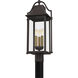 Manning 3 Light 24 inch Western Bronze Outdoor Post Lantern