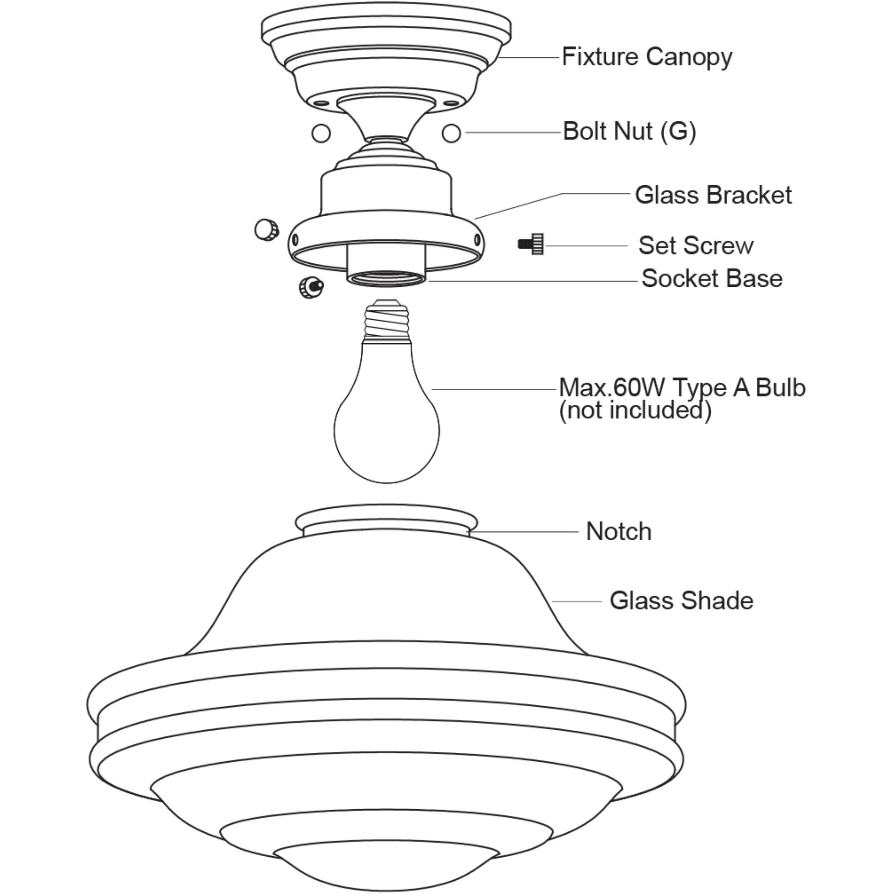 Huntley LED 12 inch Natural Brass Semi-Flush Mount Ceiling Light