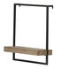 Anita 17.7 X 15.7 X 5.9 inch Black Shelf