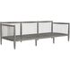 Borneo Charcoal Gray Rope and Nuance Dove Outdoor Sofa
