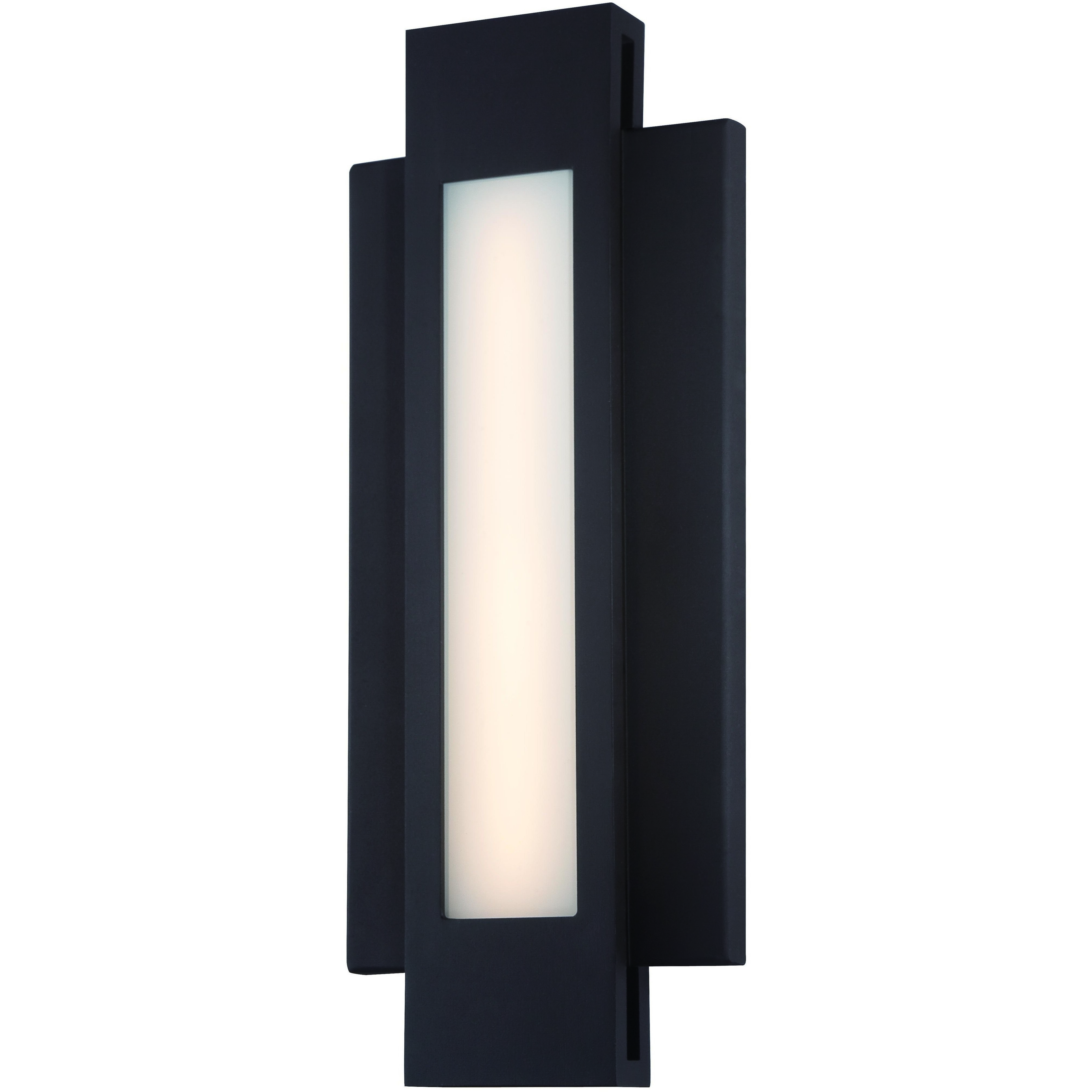 Insert LED 16.5 inch Pebble Bronze Pocket Lantern, Outdoor