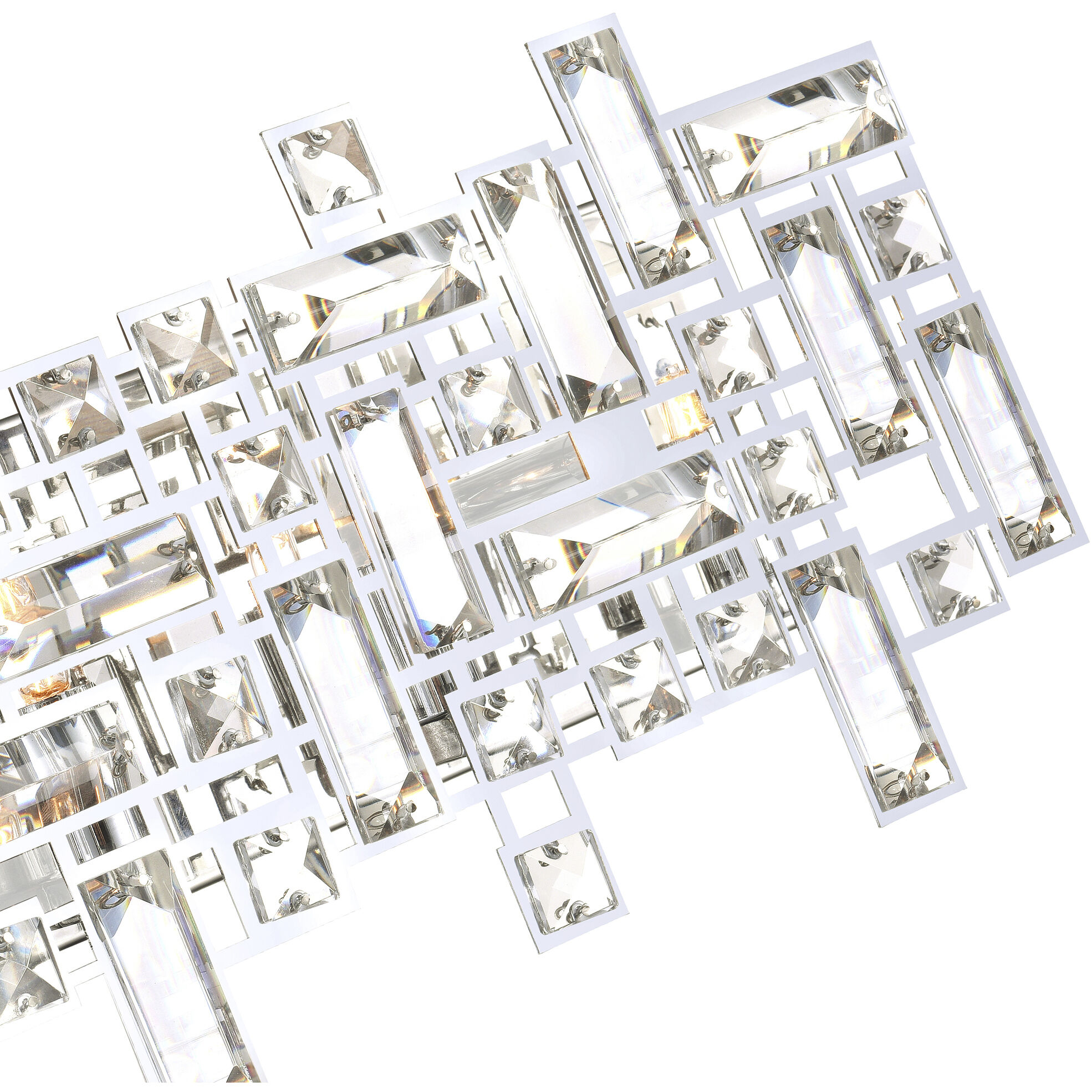 Arley 8 Light 30 inch Chrome Vanity Light Wall Light