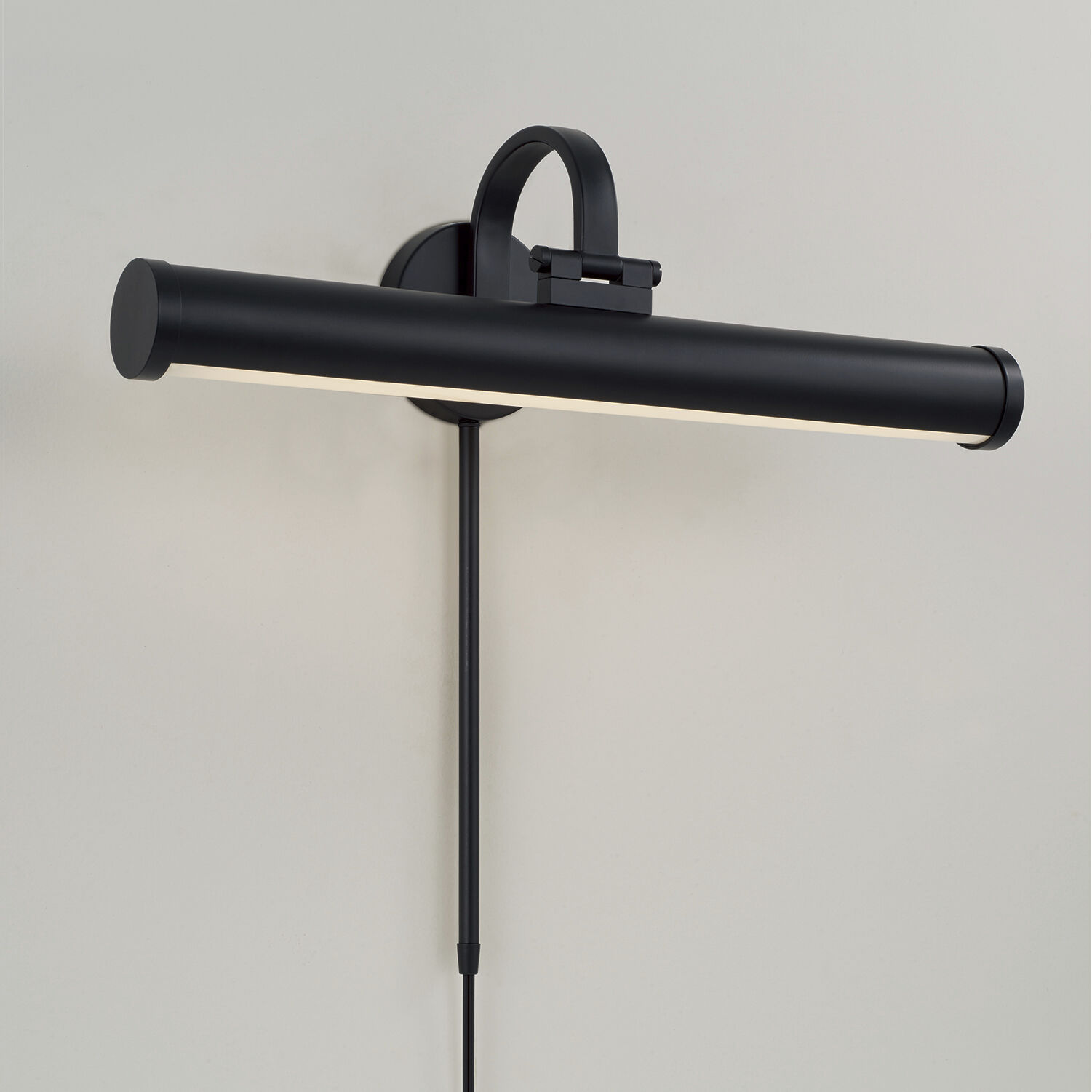 Morgan LED 22.25 inch Matte Black Sconce Wall Light
