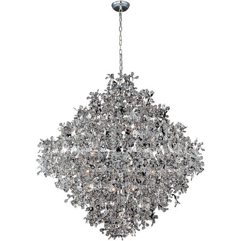 Comet 21 Light 50 inch Polished Chrome Single Pendant Ceiling Light