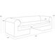 Ionic Meg Gold Sofa