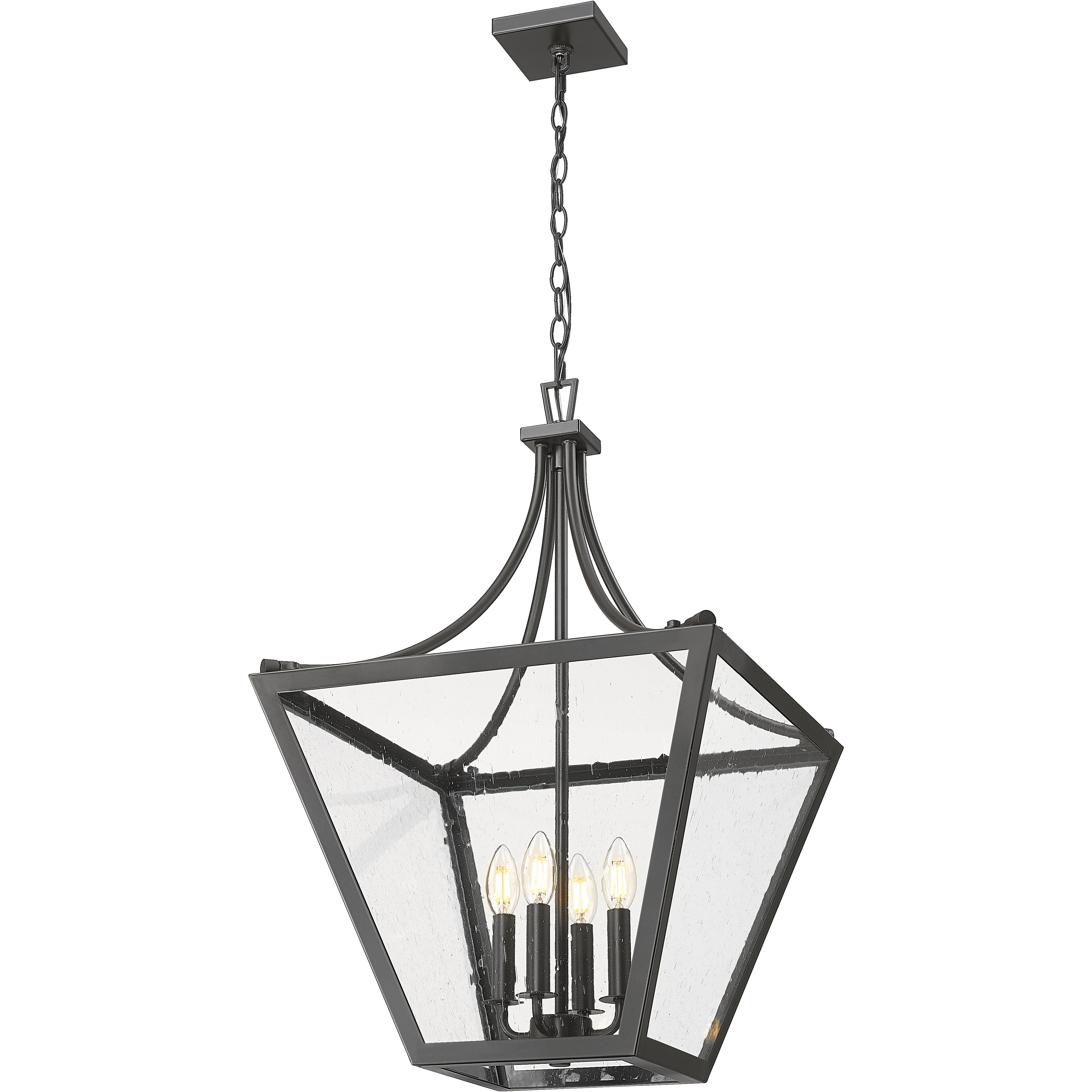 Montalcino 4 Light 18 inch Iron Ore Chandelier Ceiling Light