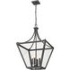 Montalcino 4 Light 18 inch Iron Ore Chandelier Ceiling Light