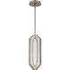 Beyond Ariana LED 5.8 inch Brushed Nickel Mini Pendant Ceiling Light