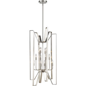 Marsala 12 Light 22 inch Brushed Nickel Pendant Ceiling Light
