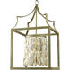 Lowcountry 6 Light Antique Platinum Pendant Ceiling Light