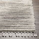 Lyon 84 X 63 inch Light Grey Rug in 5 x 8, Rectangle