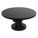 Hugo 60 X 60 inch Hand Rubbed Black Dining Table