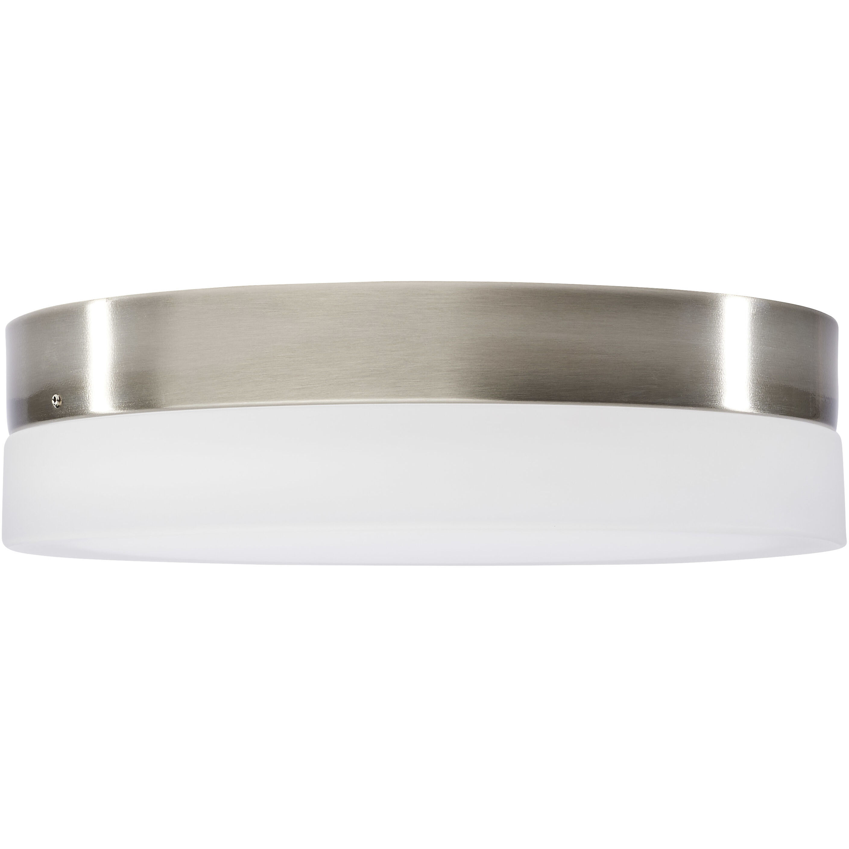 Pi LED 11 inch Brushed Nickel LED Flush Mount Ceiling Light