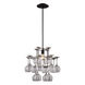 Rayburn 1 Light 19 inch Dark Rust Chandelier Ceiling Light