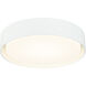 Ezra LED 16 inch White Flush Mount Ceiling Light