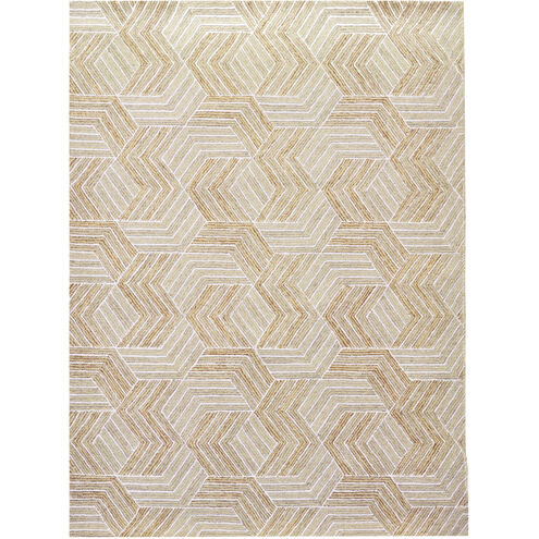 Sachin 90 X 63 inch Brown Rug in 5 x 7