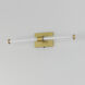 Fuse LED 23.25 inch Natural Aged Brass Bath Vanity Wall Light