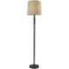 William 58 inch 150.00 watt Black Floor Lamp Portable Light, Simplee Adesso