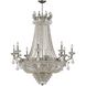 Majestic 20 Light 46 inch Historic Brass Chandelier Ceiling Light in Clear Spectra