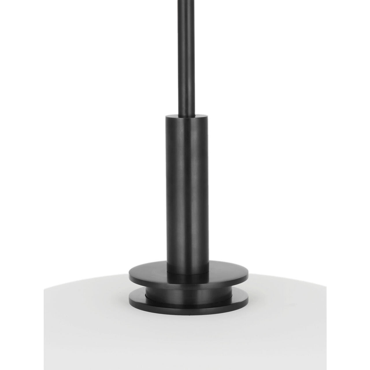 Amber Lewis Cyrus LED 15.5 inch Bronze and Matte White Pendant Ceiling Light