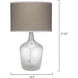 Plum Jar 27.25 inch 150.00 watt Clear Table Lamp Portable Light