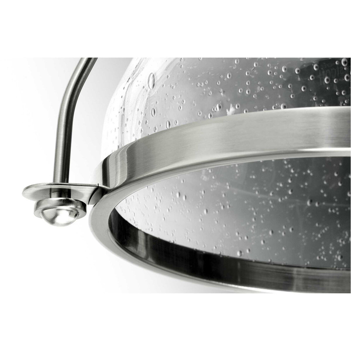 Fano 1 Light Brushed Nickel Pendant Ceiling Light