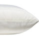 Eska 20 inch Ivory Pillow