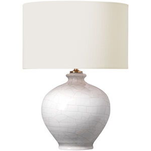 AERIN Gaios 12.5 inch 3.00 watt Crackled Ivory Cordless Accent Lamp Portable Light