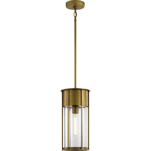 Camillo 1 Light 8 inch Natural Brass Outdoor Hanging Pendant