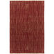 Scarlet 36 X 24 inch Red / Beige Handmade Rug