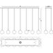 Iissa 14 Light 15.5 inch Gold Chandelier Ceiling Light in Clear