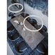 Glo LED 36 inch Satin Nickel Pendant Ceiling Light